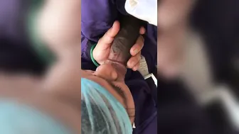 Desi Nurse Slurping Patient's Thick Lund In Hospital Bed