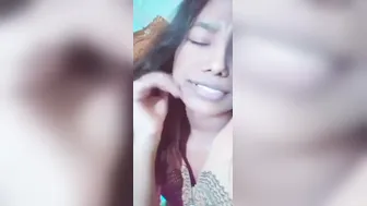 Pompom Desi Girl Topless Jiggling Tits In Village Courtyard