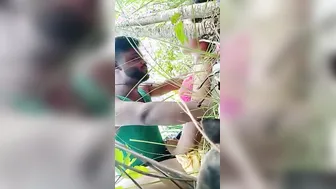 Jungle Cam Catches Indian Gf Riding Dick Like Crazy Whore