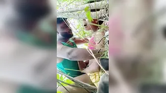 Jungle Cam Catches Indian Gf Riding Dick Like Crazy Whore