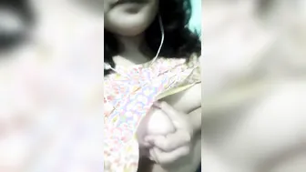 Chubby Bangla Babe Shaking Heavy Boobs In Tight Salwar