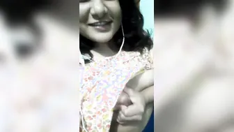 Chubby Bangla Babe Shaking Heavy Boobs In Tight Salwar