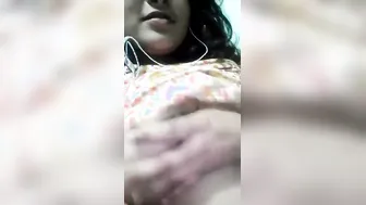 Chubby Bangla Babe Shaking Heavy Boobs In Tight Salwar