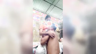 Assamese Bhabhi's Juicy Chuchi Sucked Wild By Devar On Cam