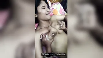 Bengali Wifey Squirting Milk From Juicy Boobs On Hidden Cam
