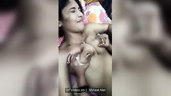 Bengali Wifey Squirting Milk From Juicy Boobs On Hidden Cam