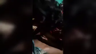 Bangla Housewife Slurping Sasur's Loda In Dupatta Covered Room