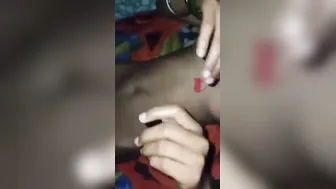 Bihari Wife Caught Topless Teasing On Village Cam Secretly