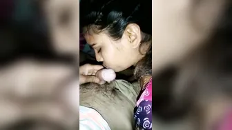 Desi Wife Gagging On Hubby's Throbbing Hard Dick