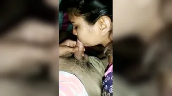 Desi Wife Gagging On Hubby's Throbbing Hard Dick