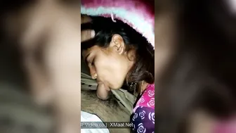 Desi Wife Gagging On Hubby's Throbbing Hard Dick