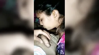 Desi Wife Gagging On Hubby's Throbbing Hard Dick
