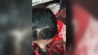 Cute Desi Wifey Deepthroating In Thin Nighty At Home