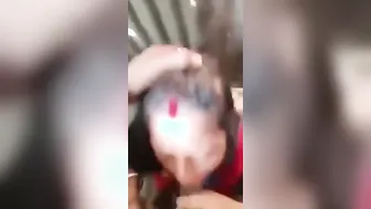 Bengali Housewife Sucking Lund Hungrily In Dirty Toilet