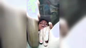 Horny Desi Wife Rolling Chapati Pin Deep In Wet Chut