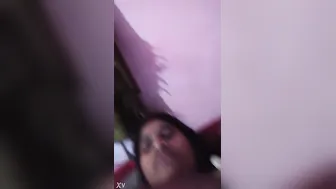 Hot Bhabhi Spreading Legs For Hubby's Tongue On Chut