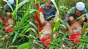 Muslim Babe Pounded Outdoors By Dirty Old Man