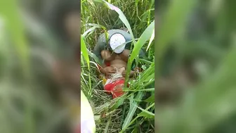 Muslim Babe Pounded Outdoors By Dirty Old Man