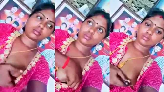 Tamil Amma Squirting Milk From Heavy Boobs Topless Vid