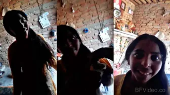 Village Saali Teasing Jija With Jiggly Boobs Incest Exposure