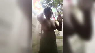 Gaon Ki Bangla Ladki Nangi Nahati Topless Viral Mms Leak