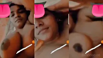 Bangla Village Slut Jiggling Huge Boobs In Hot Viral Tease Clip