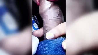 Cheating Wifey Blowing Hubby Friend Cock In Parked Car