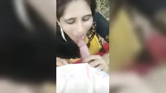 Dehati Babe Deepthroating Hubby With Sloppy Sounds In Audio Blowjob