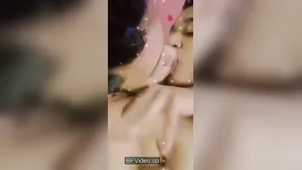 Bengali Babe Teasing Foreplay Squeezing Juicy Boobs In Viral Mms