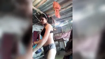 Sexy Indian Babe Modeling Inners Stripping Slow Viral Tease