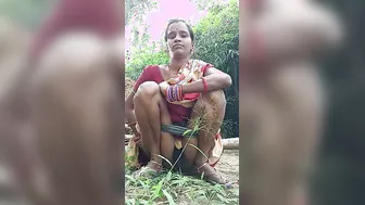 Odia Bhabhi Pissing Hot Stream Outdoors Naughty Selfie Video