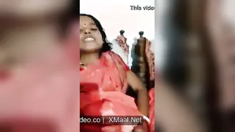 Dehati Bhabhi Stripping Saree Fingering Wet Chut In Village Hut