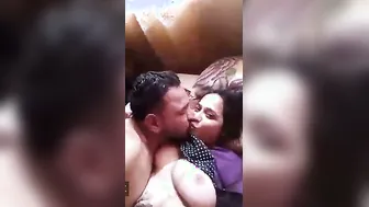 Desi Couple Grinding Foreplay Selfie In Rainy Balcony Romance