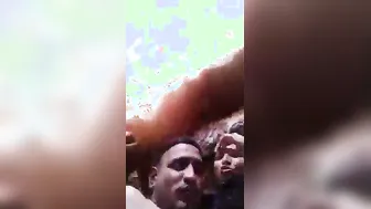 Desi Couple Grinding Foreplay Selfie In Rainy Balcony Romance