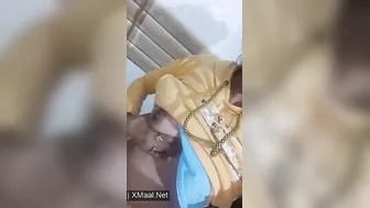 Manali Village Wifey Bouncing Boobs In Steamy Selfie Viral Show