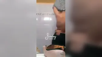 College Randi Flashing Hot Boobs In Hostel Room Selfie