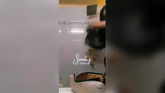 College Randi Flashing Hot Boobs In Hostel Room Selfie
