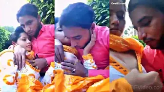 Desi Lovers Sucking Juicy Boobs Outdoors In Wild Mms Trending