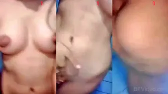 Slim Paki Gf Stripping Sari Off For Hot Nude Mirror Selfie Tease