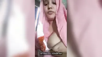 Busty Desi Milf Wife Flaunting Massive Boobs At Home