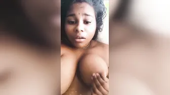 Super Busty Wifey Shaking Jugs Wild In Kitchen Chudai Tease