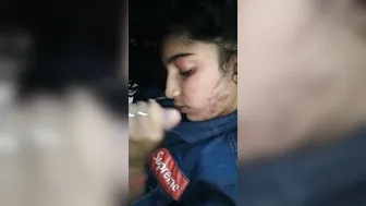 Sexy Desi Office Babe Sucking Bf Lund In Sari Blouse