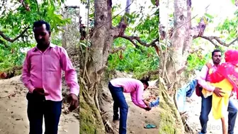 Desi Lovers Caught Fucking Hardcore Outdoors Leaked Mms