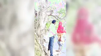 Desi Lovers Caught Fucking Hardcore Outdoors Leaked Mms