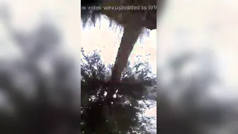 Village Babe Spreading Legs For Pink Choot Show Outdoors