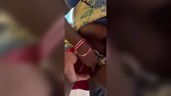 Chennai Maid Aunty Boobs Squeezed Nude Saree Walk