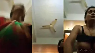 Bhabhi Bounces Moaning Wild Riding Hubby's Thick Desi Lund