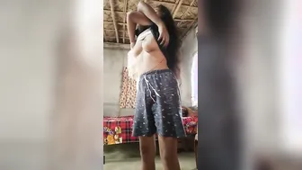 Assamese Village Babe Twirling Nude With Hairy Pussy Exposed