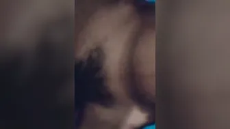 Indian Slut Moaning While Rubbing Hairy Pussy In Her Village Bed