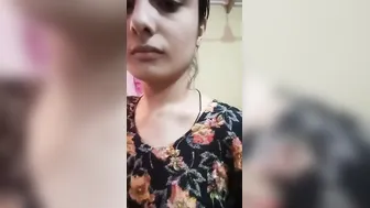 Indore Gf Squeezing Juicy Boobs For Lover's Viral Mms